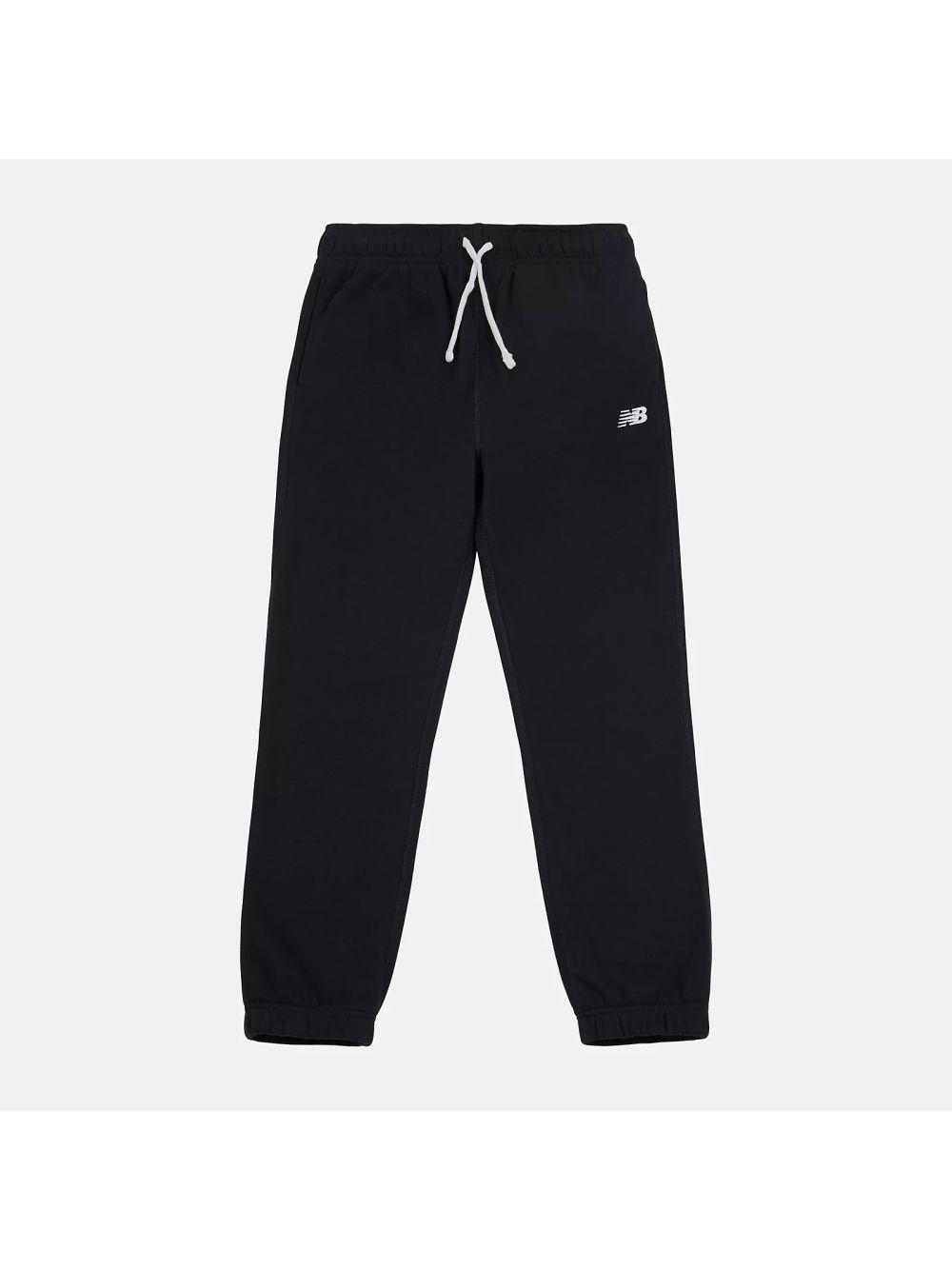 Pantalone Felpa New Balance French Terry Small Logo Bambino - Nero