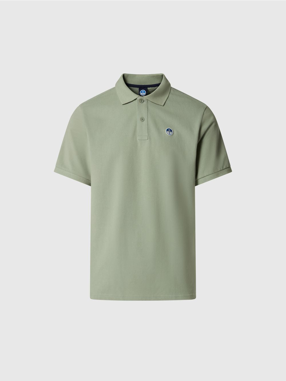 Polo North Sails con patch logo Uomo - Verde