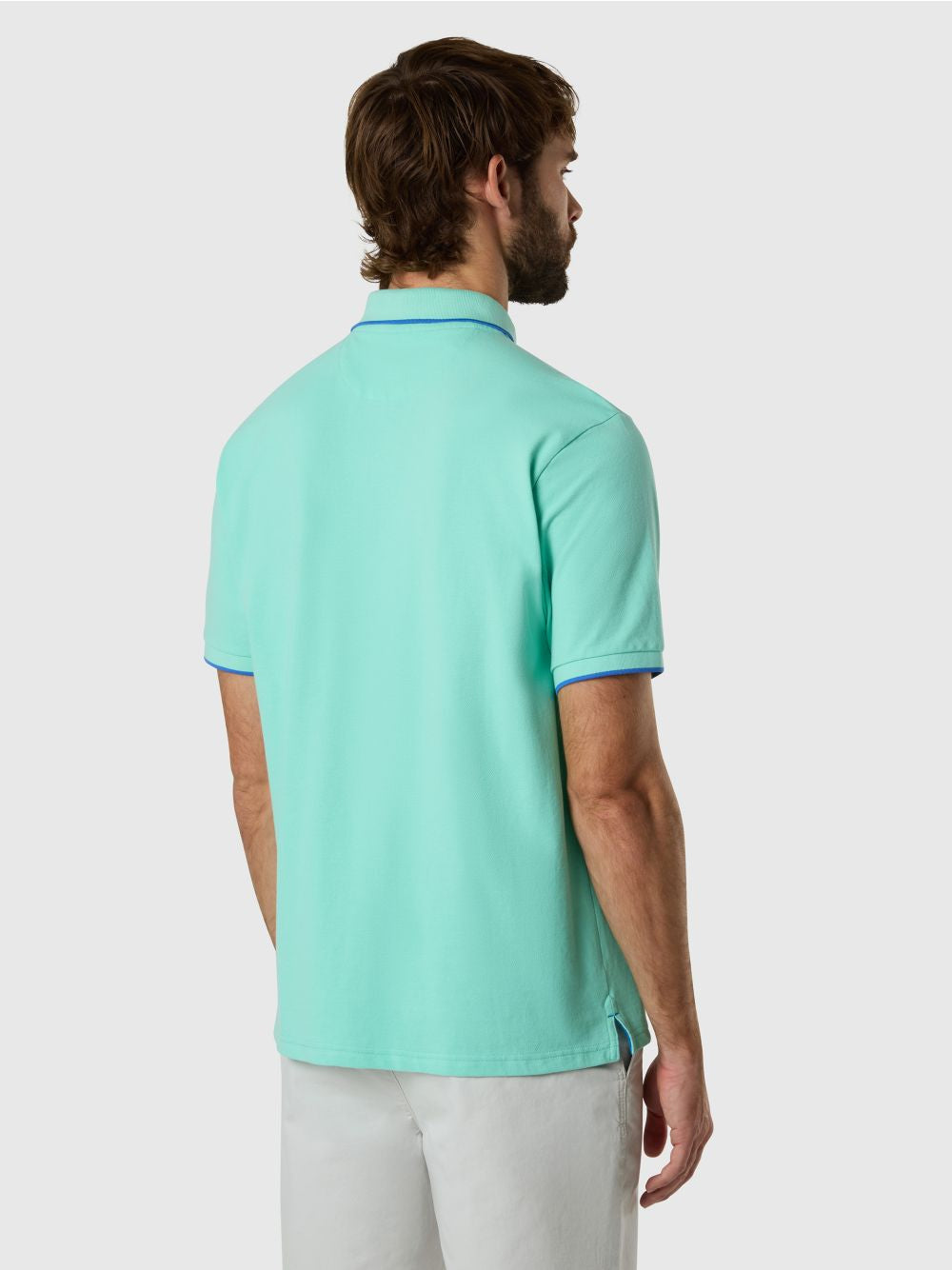 Polo North Sails con bordi a contrasto Uomo - Azzurro