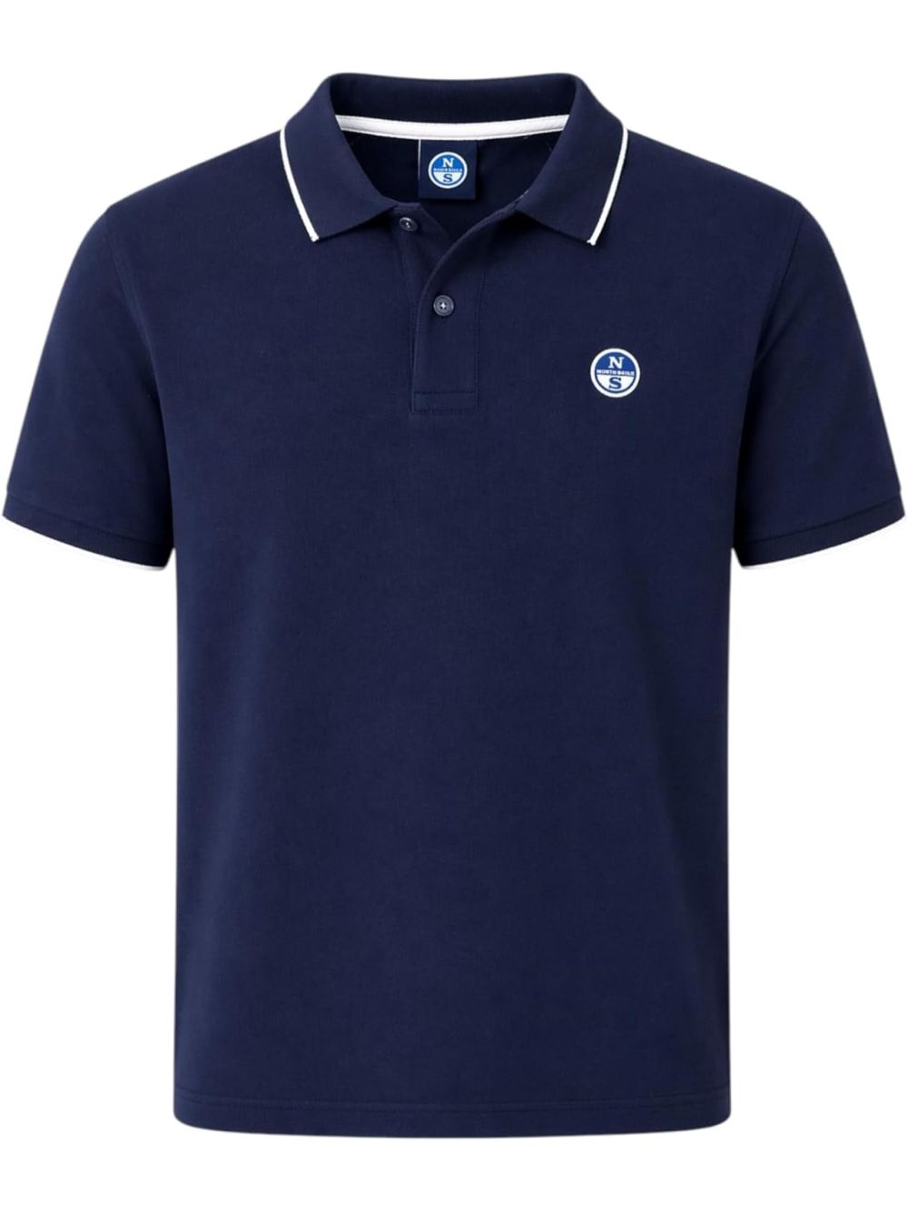 Polo North Sails con bordi a contrasto Uomo - Navy