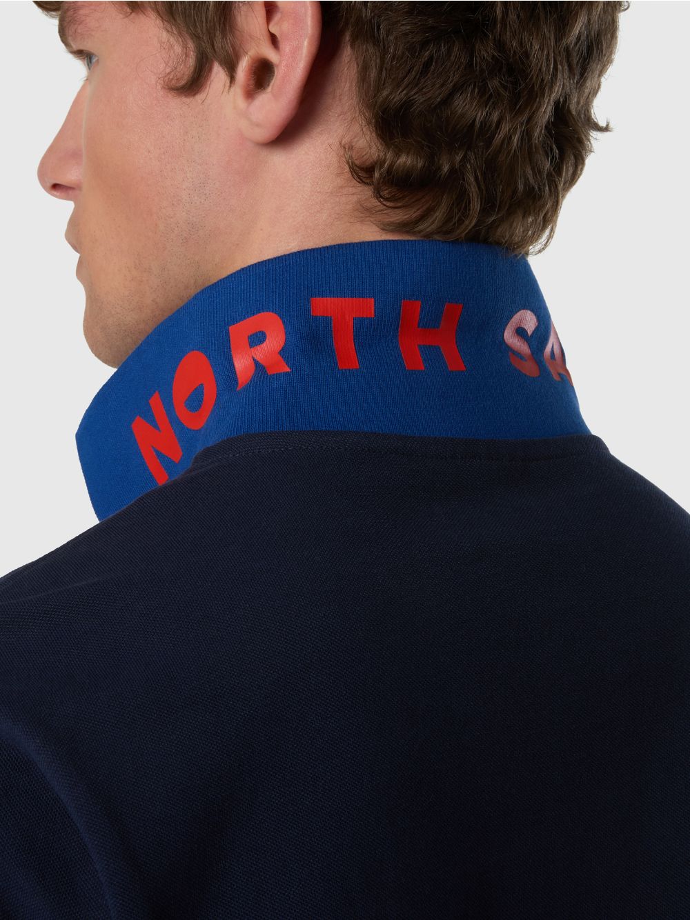 Polo North Sails con dettagli a contrasto Uomo - Navy