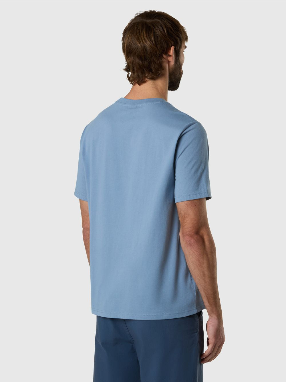 T-shirt North Sails con patch logata Uomo - Azzurro
