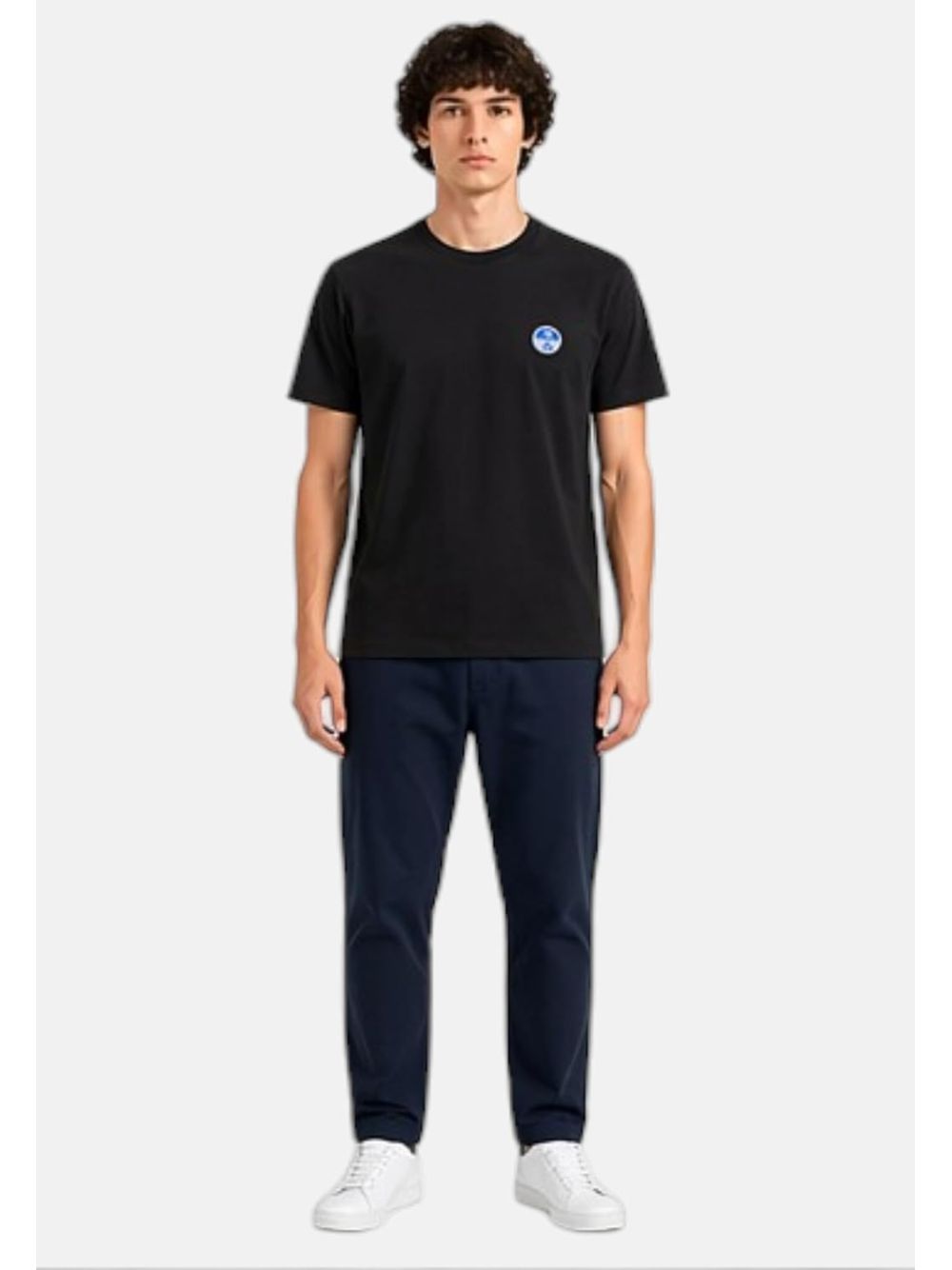 T-shirt North Sails con patch logata Uomo - Nero
