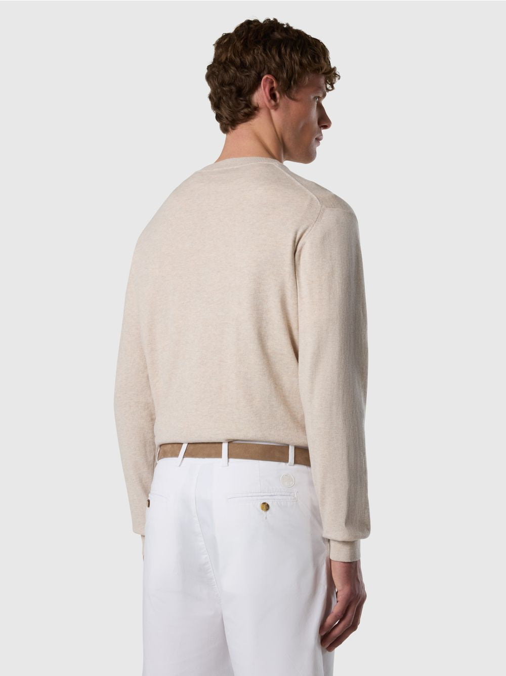Pullover North Sails girocollo leggero Uomo - Beige