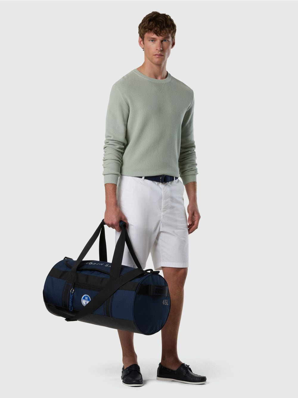Pullover North Sails con lavorazione a nido d'ape Uomo - Verde