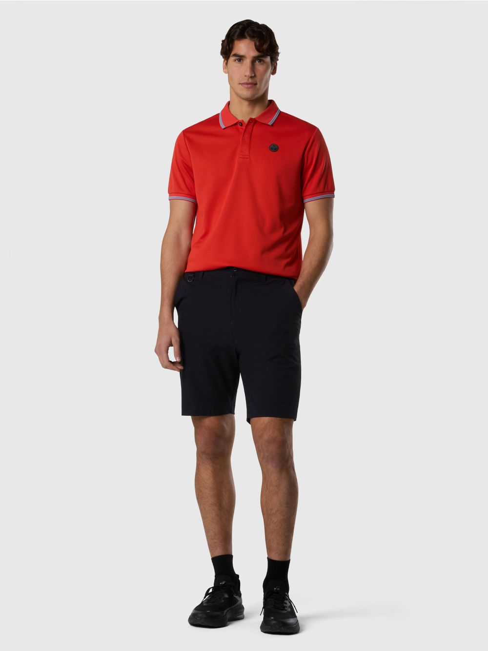Bermuda North Sails Freedom in seersucker Uomo - Navy
