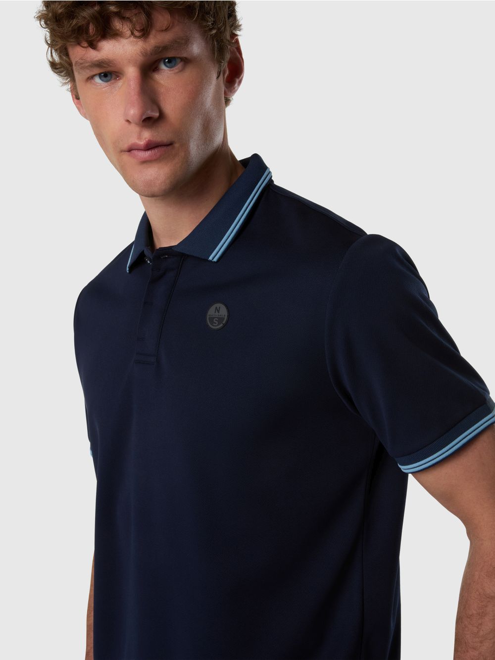 Polo North Sails a maniche corte in COOLMAX® Uomo - Navy