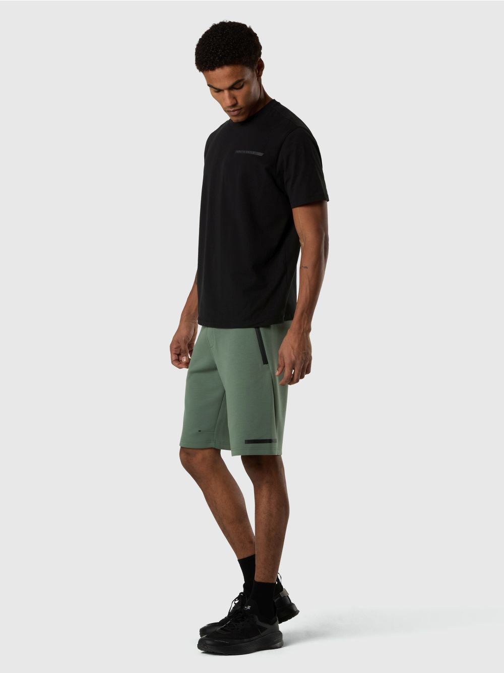 T-shirt North Sails con lettering North Sails in rilievo Uomo - Nero