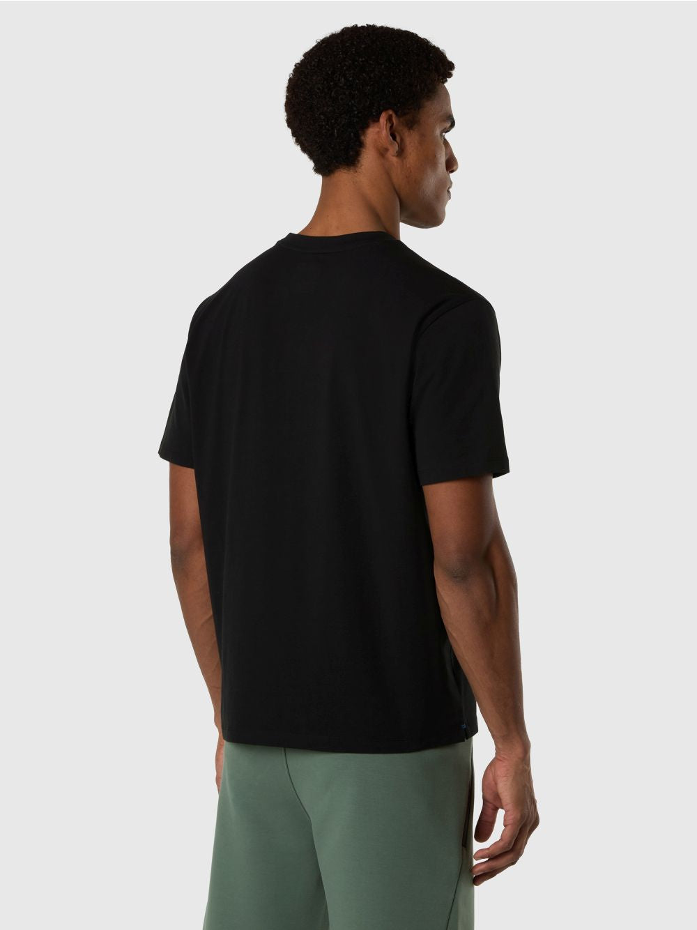 T-shirt North Sails con lettering North Sails in rilievo Uomo - Nero