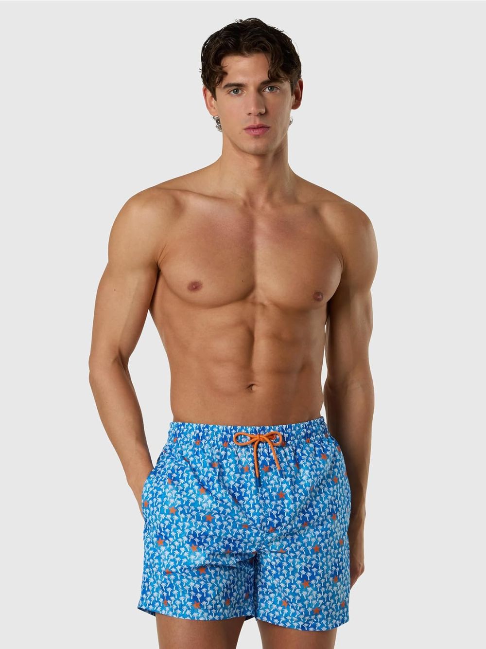 Costume North Sails mare con stampa grafica Uomo - Blu