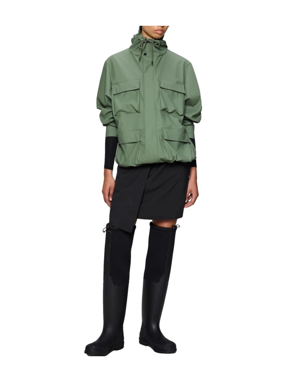 Impermeabile Rains Unisex - Verde