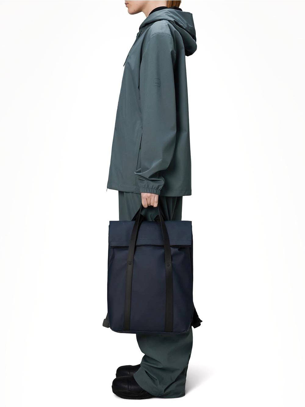 Zaino Rains 2 Way Tote Unisex - Navy