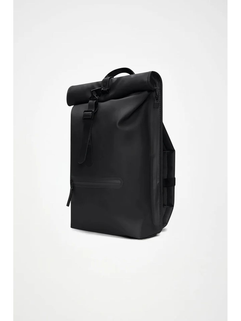 Zaino Rains Rolltop Rucksack Unisex - Nero
