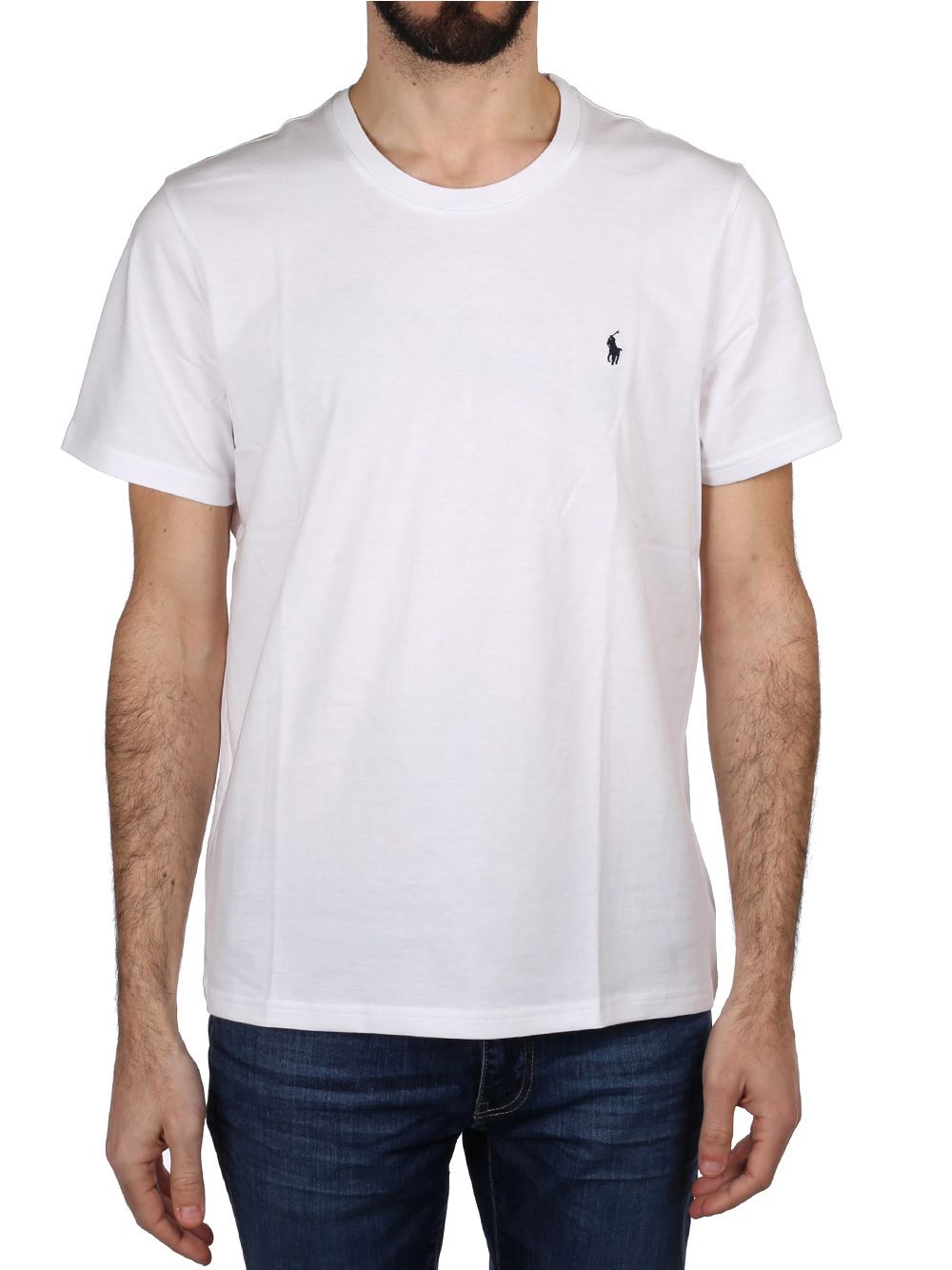 T-shirt Ralph Lauren S/S CREW-SLEEP Uomo - Bianco