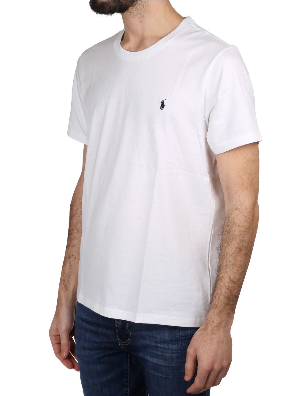 T-shirt Ralph Lauren S/S CREW-SLEEP Uomo - Bianco