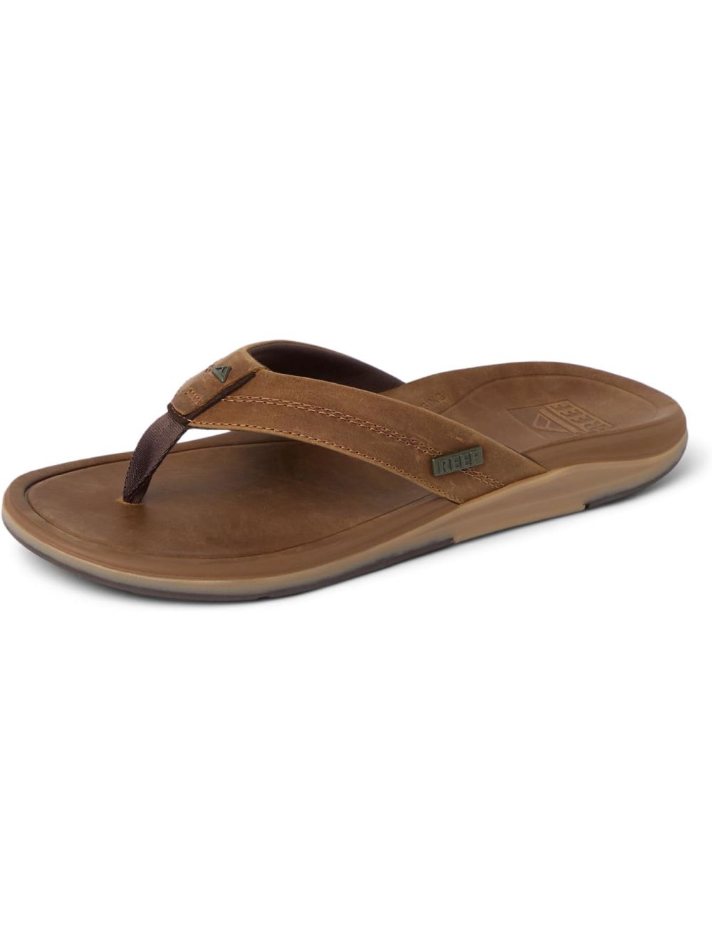 Infradito Reef LEATHER OFFSHORE Uomo - Marrone