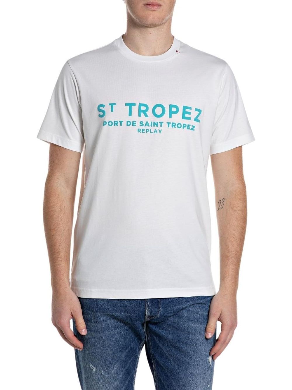 T-shirt Replay Uomo - Bianco