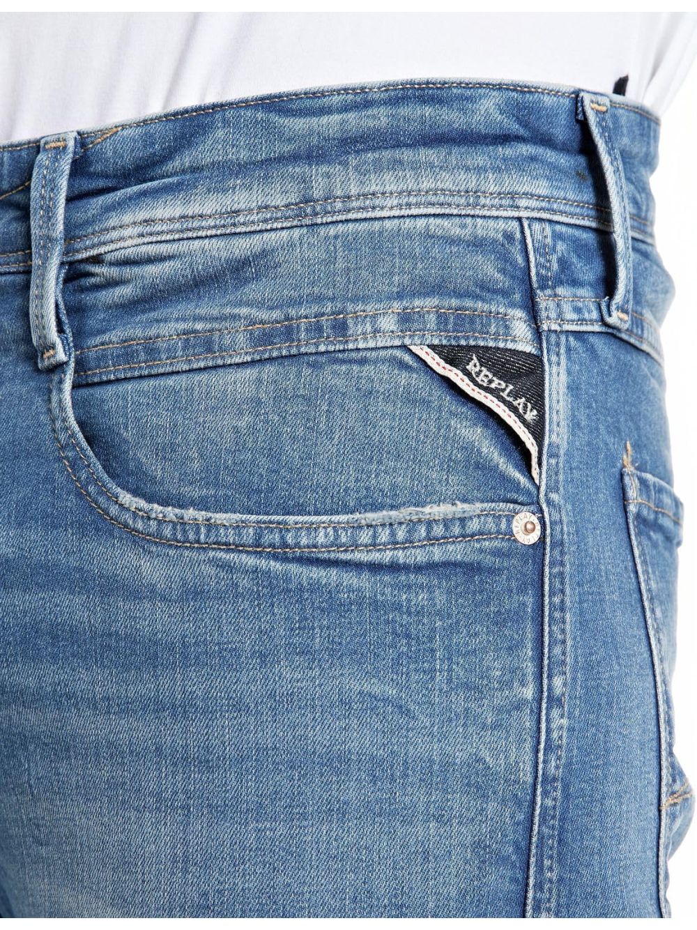 Jeans Replay Uomo - Blu