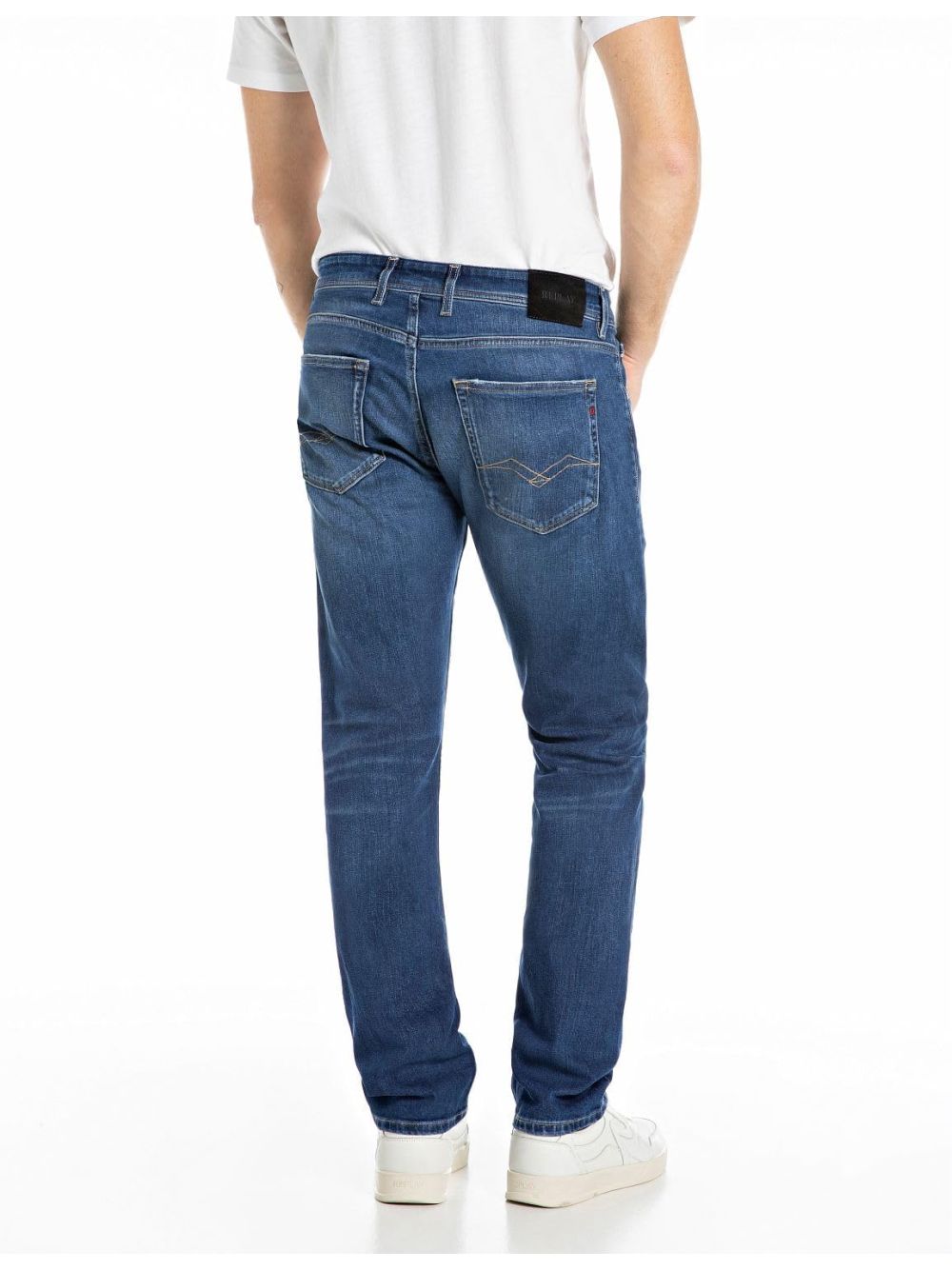 Jeans Replay Uomo - Blu