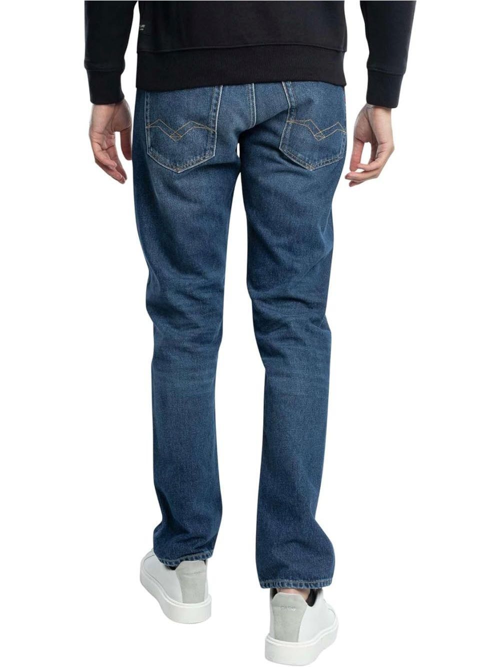 Jeans Replay Uomo - Blu