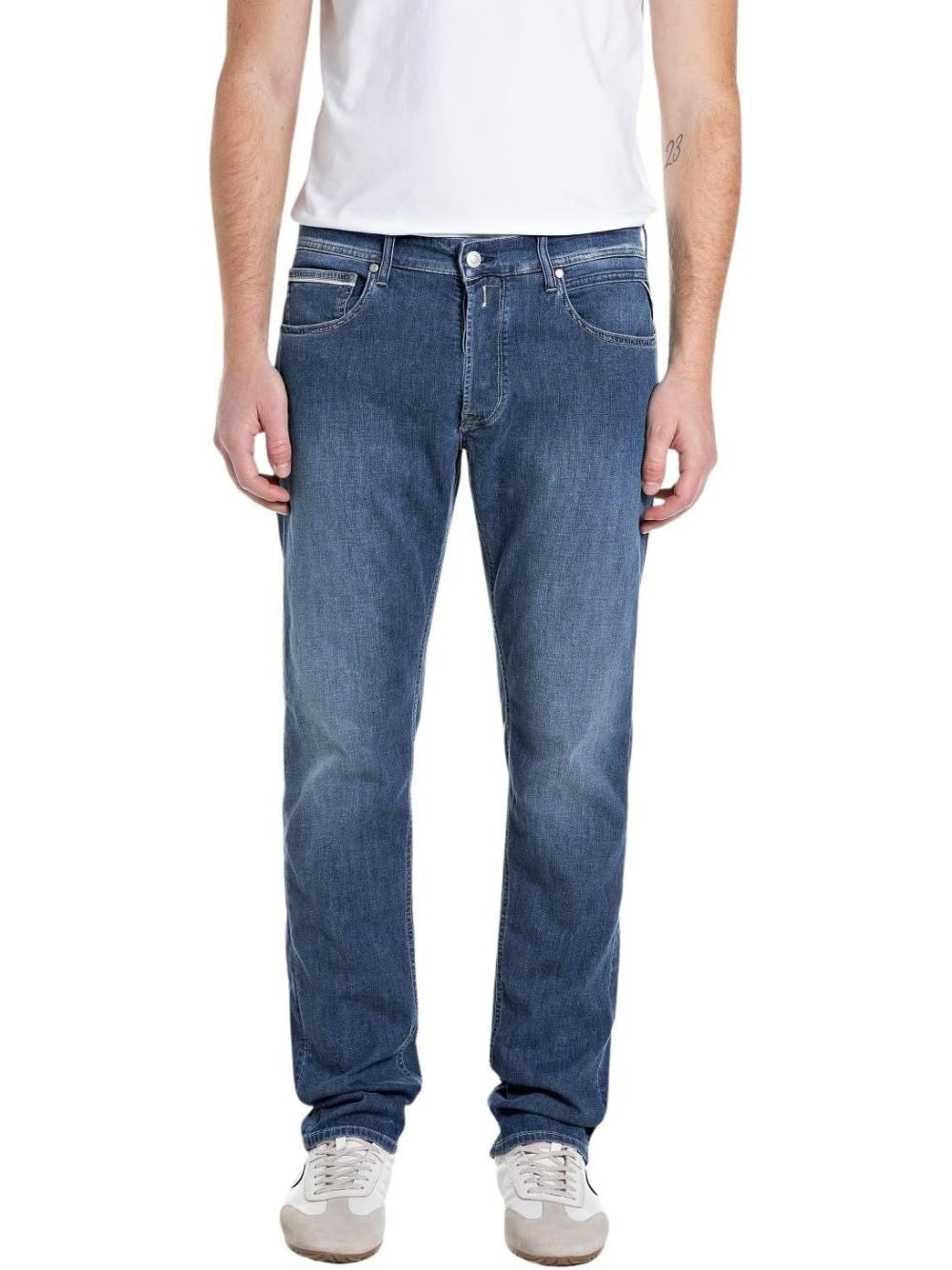 Jeans Replay Uomo - Blu