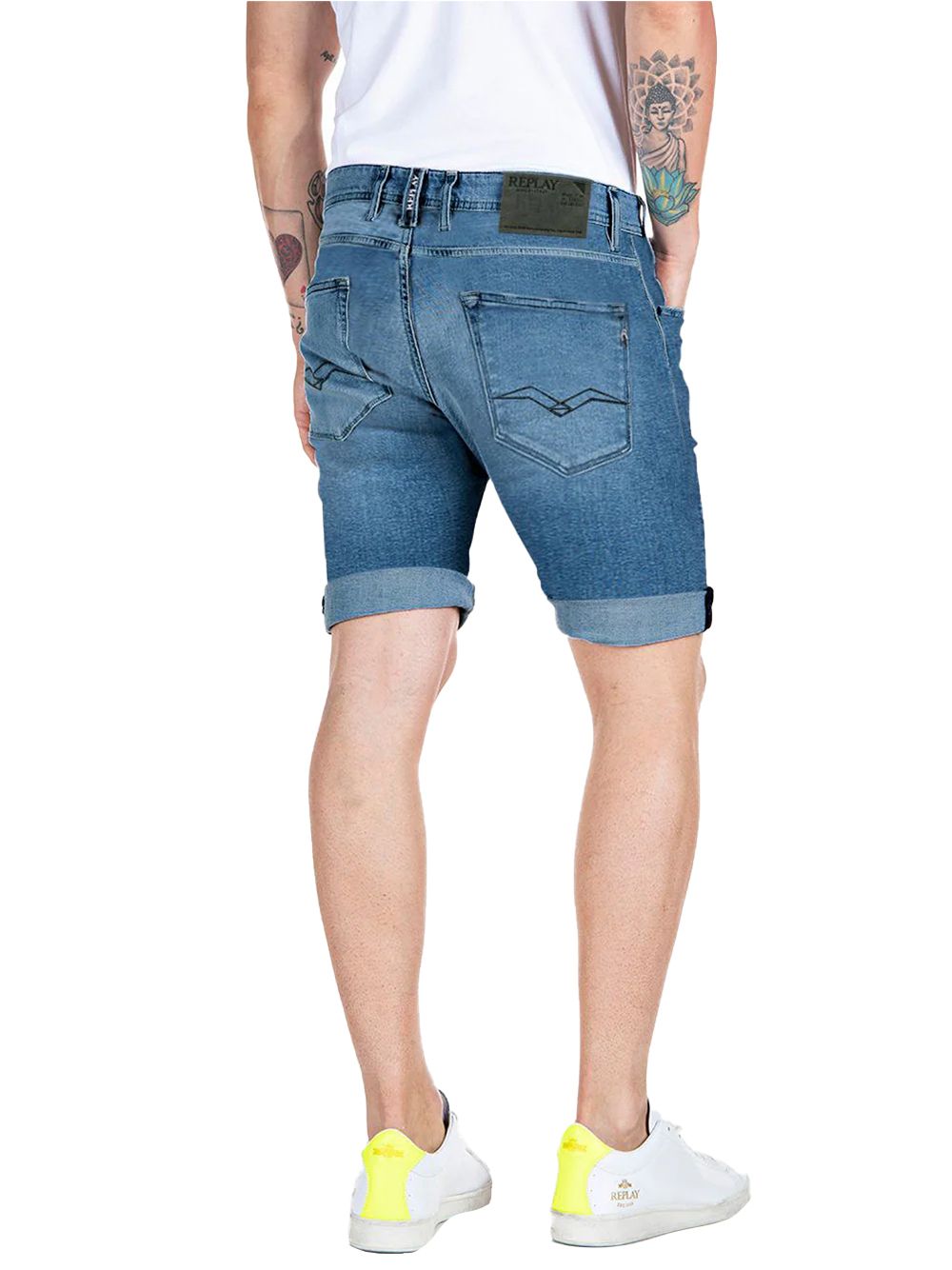 Bermuda Replay Uomo - Blu