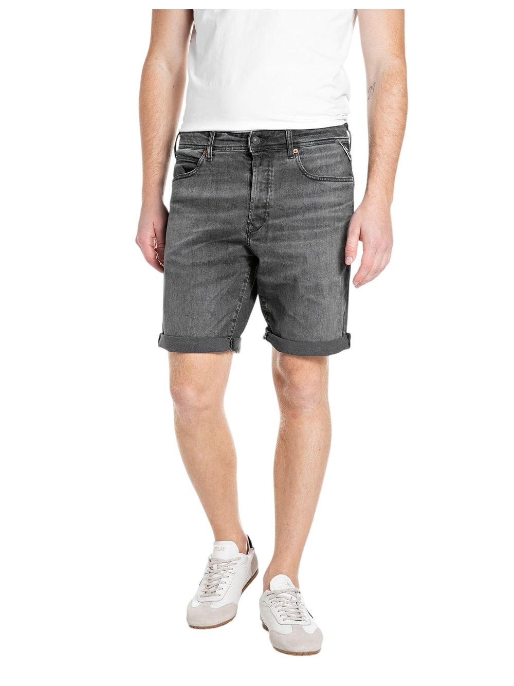 Bermuda Replay Uomo - Grigio