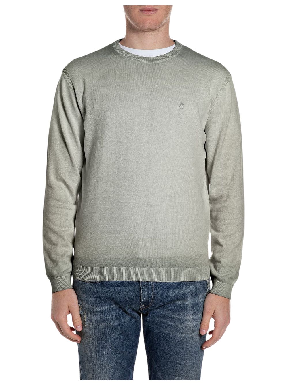 Pullover Replay Uomo - Verde