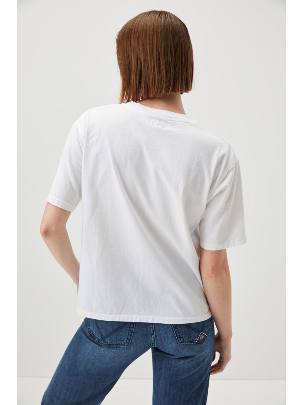 T-shirt Roy Roger's Donna - Bianco