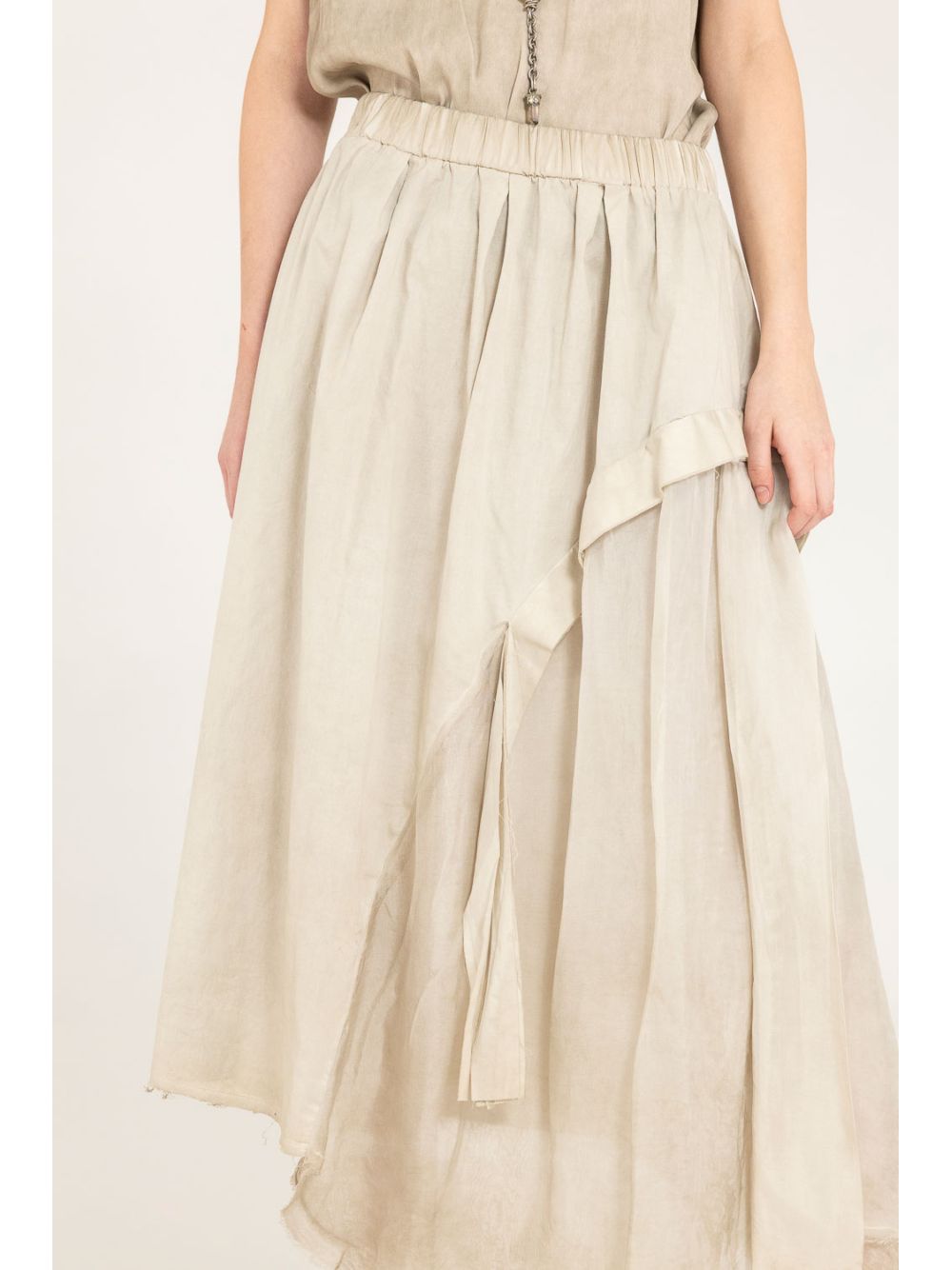 Gonna Sanctamuerte Donna - Beige