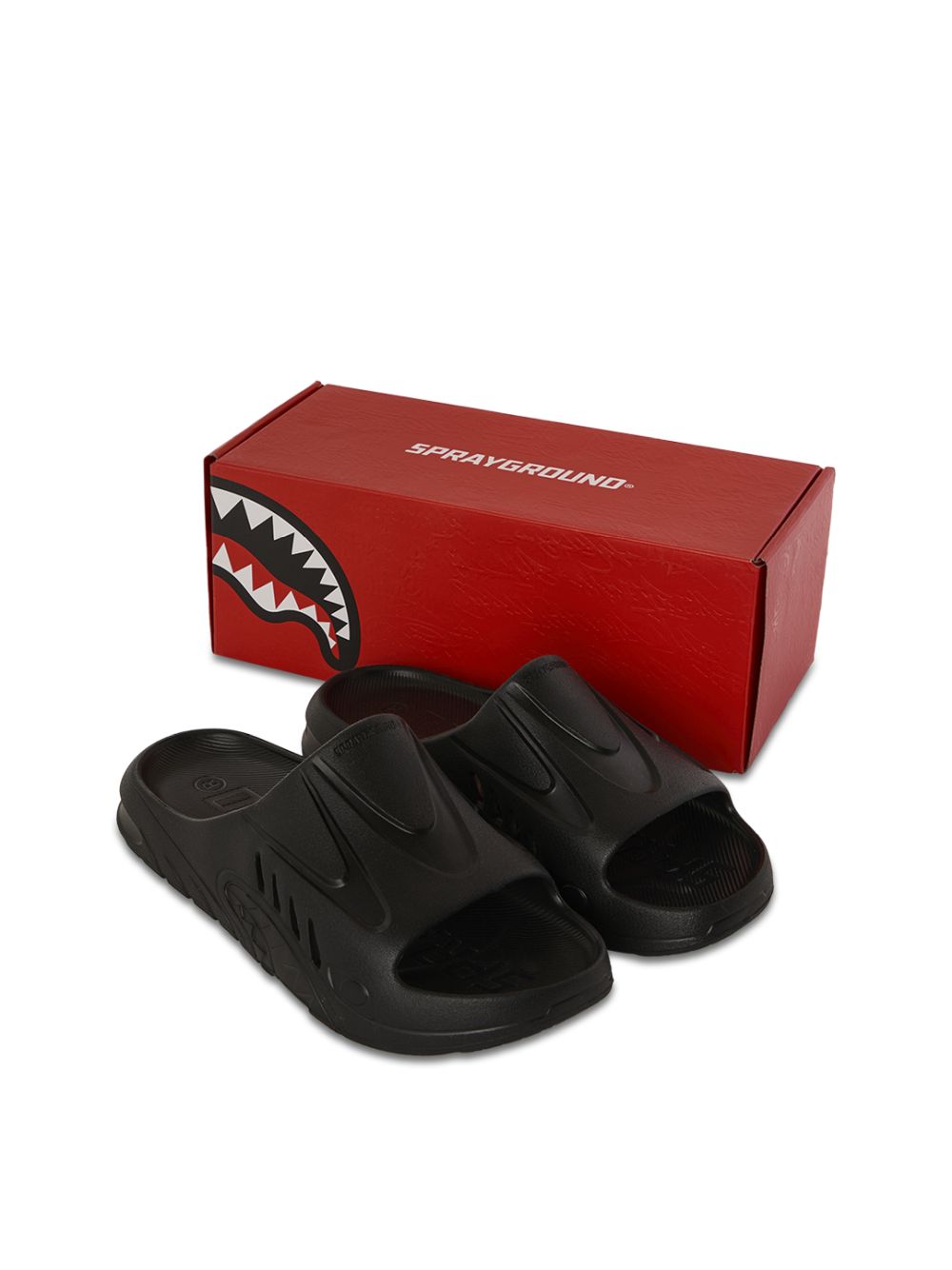 Ciabatte Sprayground SHARK SLIDE Unisex - Nero