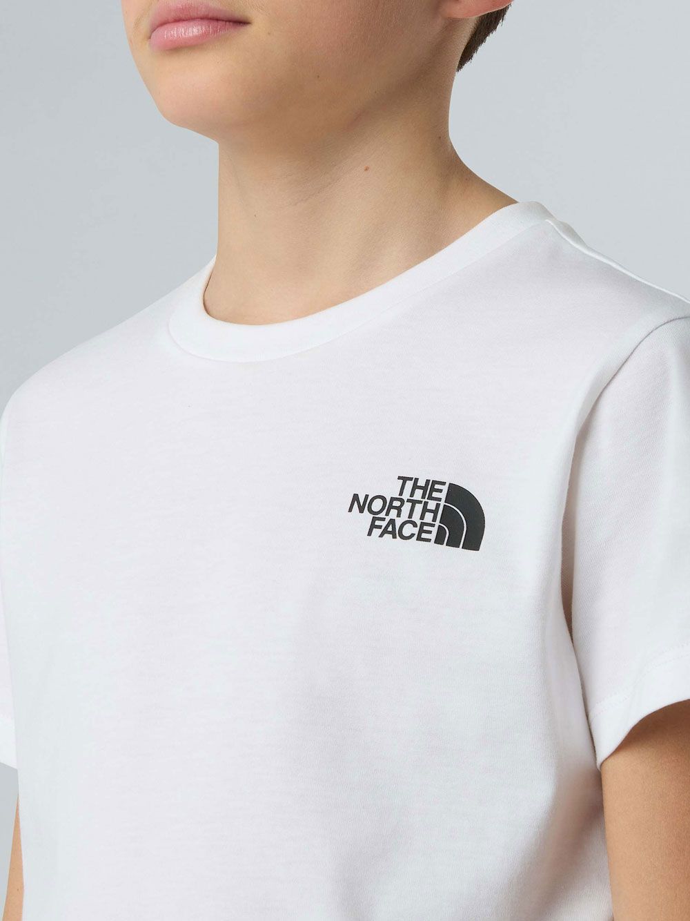 T-shirt The North Face TEEN SIMPLE DOME SS Unisex Bambino - Bianco