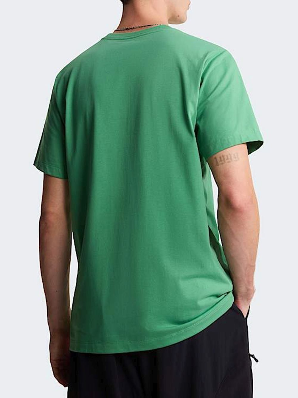 T-shirt The North Face EVOLUTION SIMPLE DOME REGULAR SHORT SL Uomo - Verde