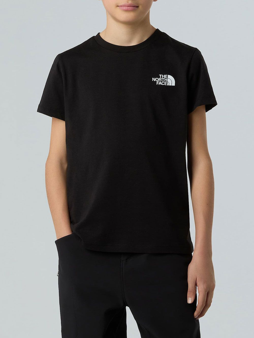 T-shirt The North Face TEEN BOX NSE SS Unisex Bambino - Nero