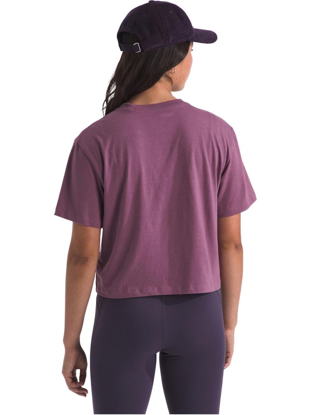 T-shirt The North Face EVOLUTION SIMPLE DOME CROP RLX SS Donna - Viola