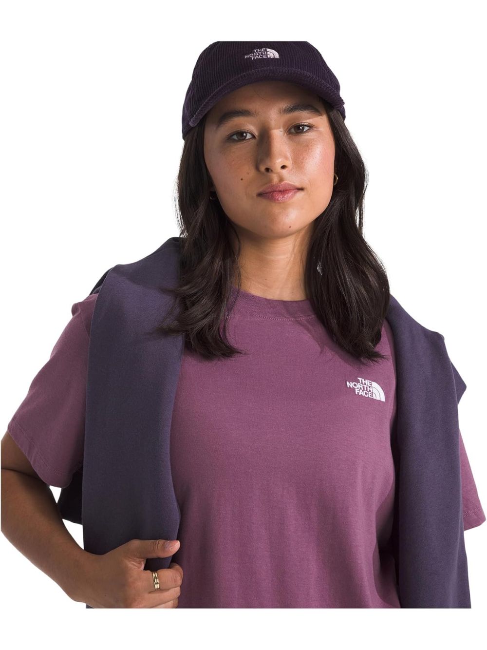 T-shirt The North Face EVOLUTION SIMPLE DOME CROP RLX SS Donna - Viola