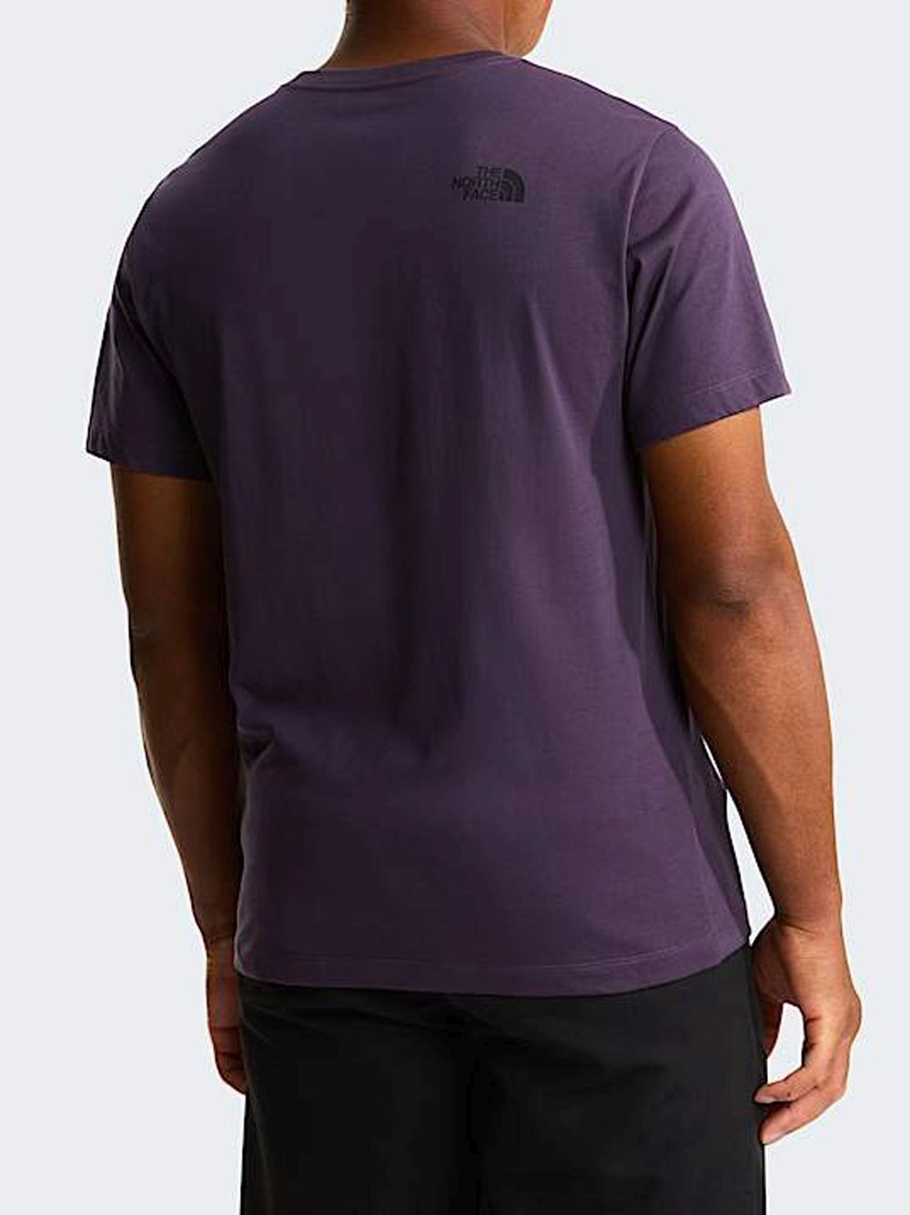 T-shirt The North Face EVOLUTION BOX HALF DOME REGULAR SHORT Uomo - Viola