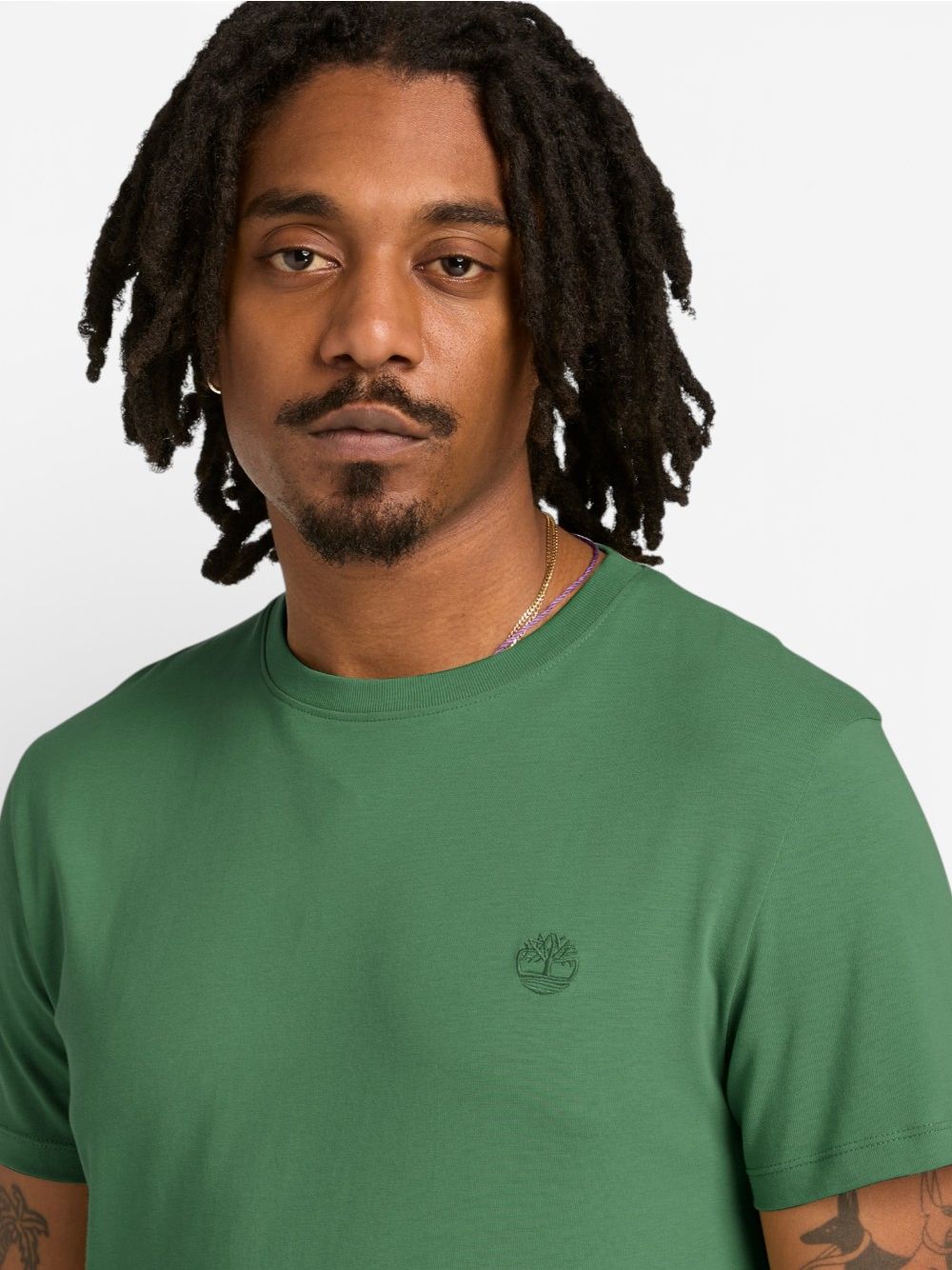 T-shirt Timberland Dunstan River Uomo - Verde