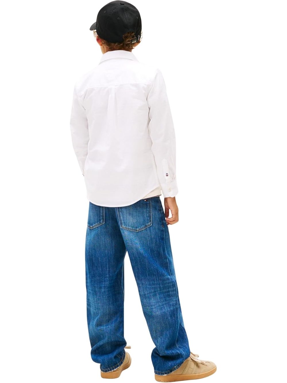 Camicia Tommy Hilfiger Bambino - Bianco
