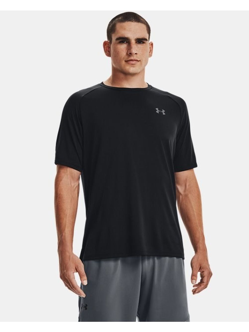 T-shirt Sportiva Under Armour UA Tech 2.0 Uomo - Nero