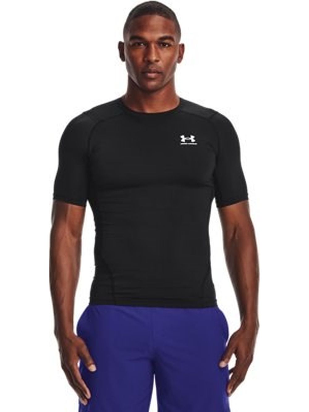 T-shirt Sportiva Under Armour HeatGear Uomo - Nero