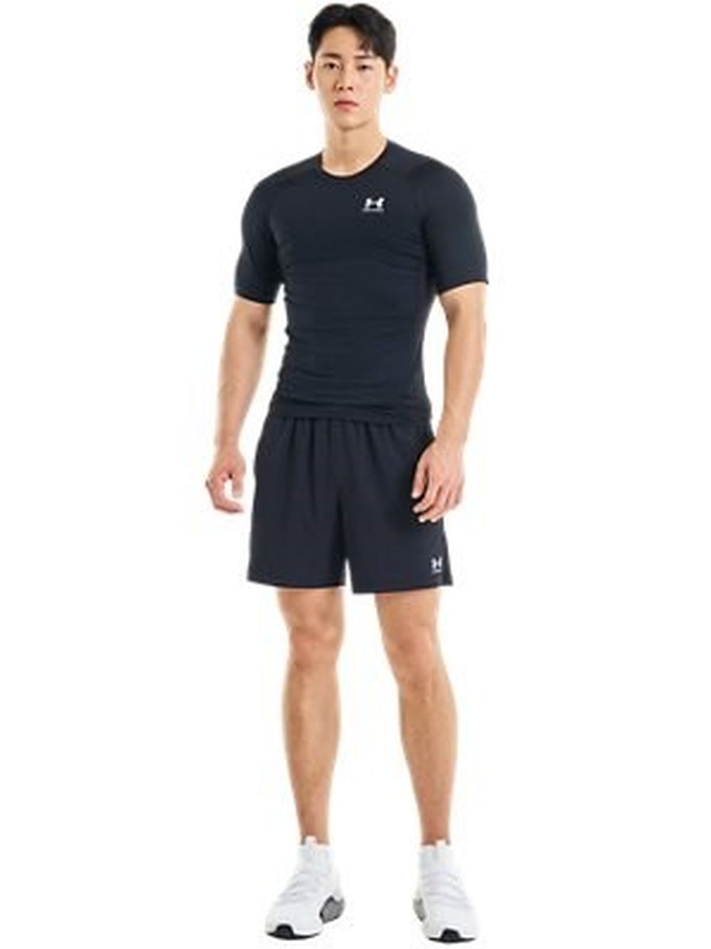 T-shirt Sportiva Under Armour HeatGear Uomo - Nero