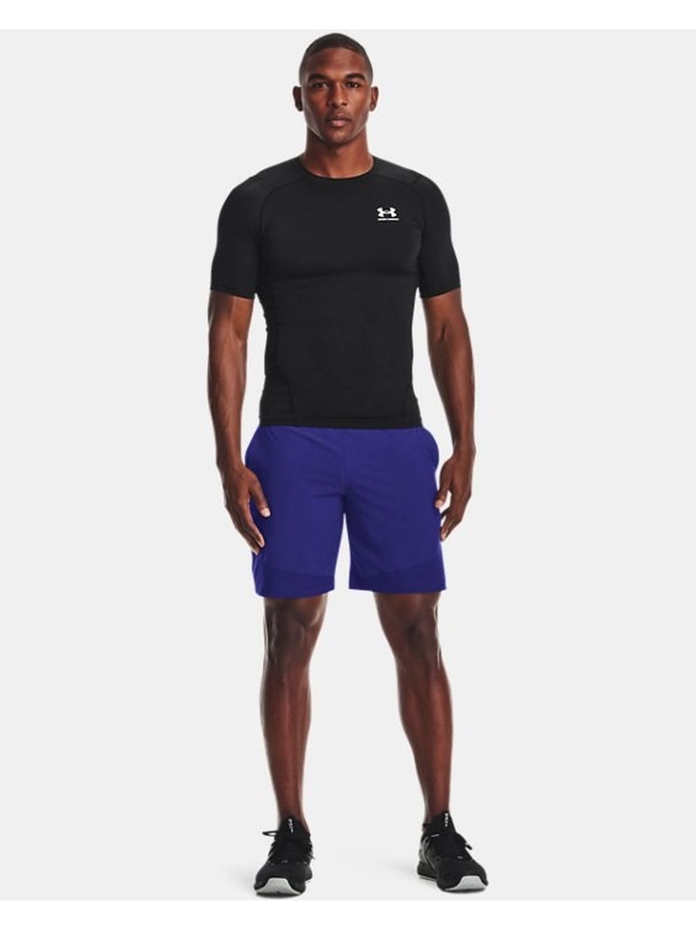 T-shirt Sportiva Under Armour HeatGear Uomo - Nero