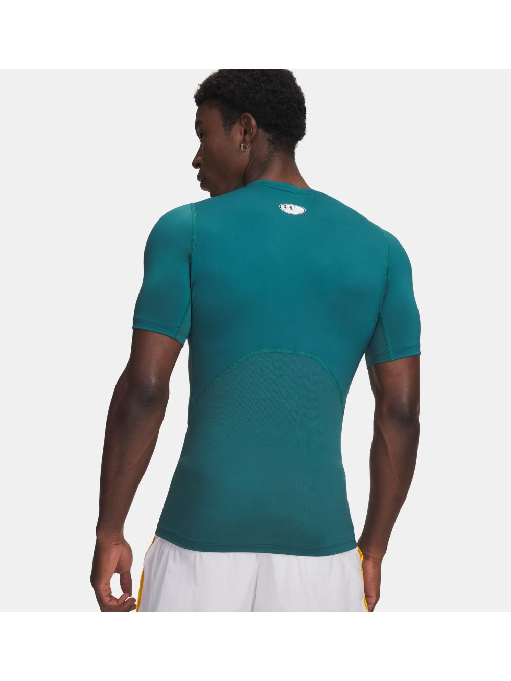 T-shirt Sportiva Under Armour HeatGear Uomo - Verde