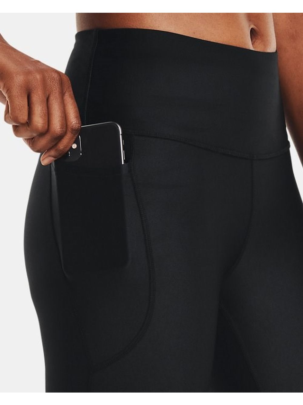 Leggings Under Armour Capri UA Tech Donna - Nero