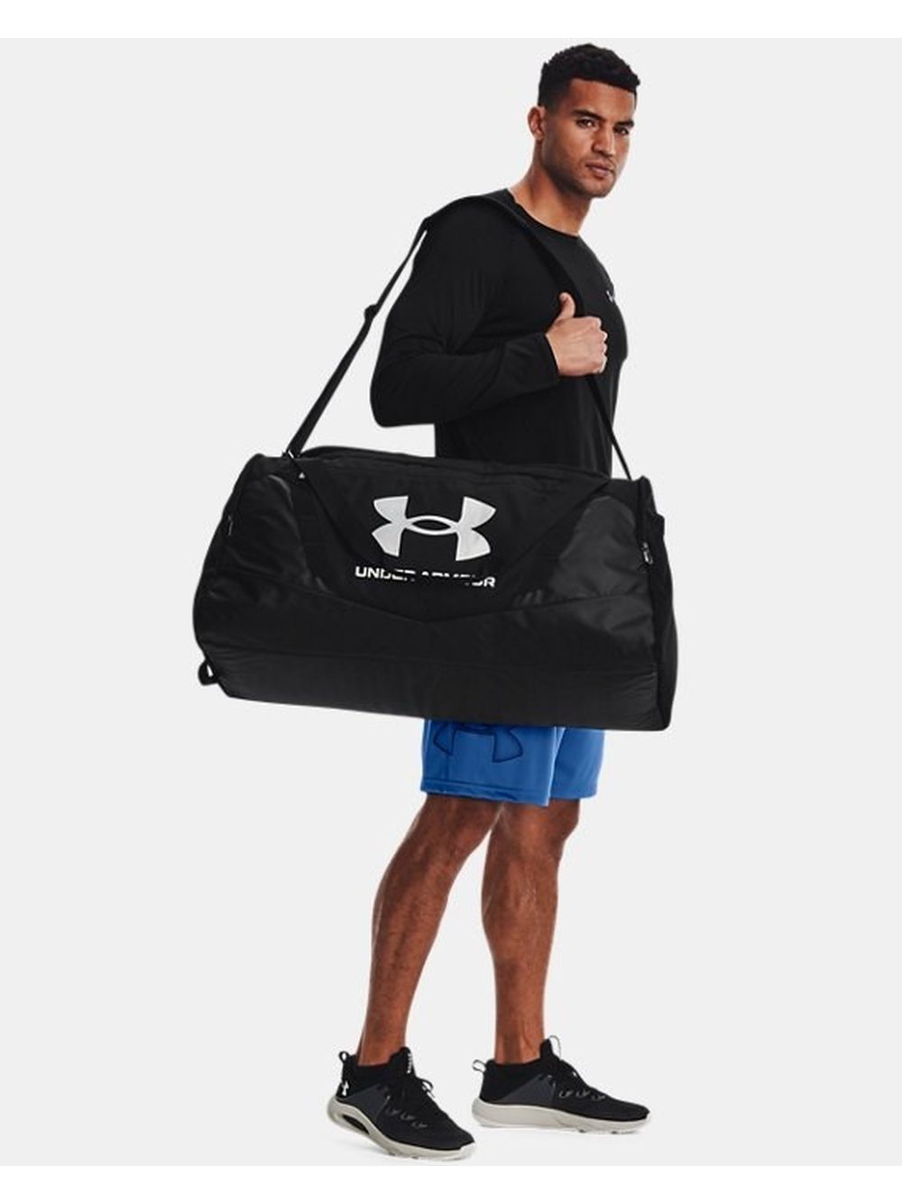 Borsone Under Armour UA UNDENIABLE 5.0 DUFFLE LG Unisex - Nero