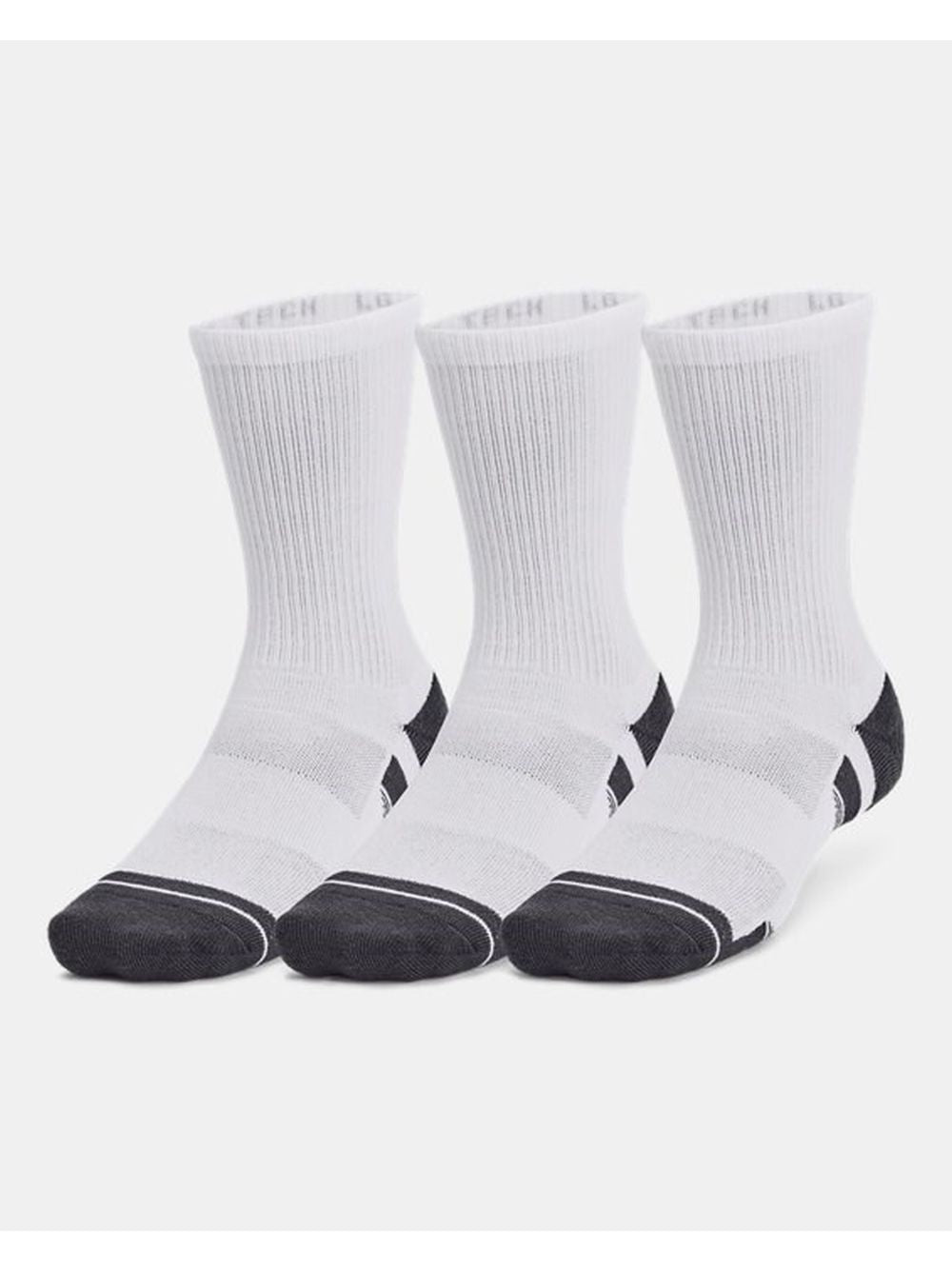 Calze Sportive Under Armour UA Performance Tech Unisex - Bianco