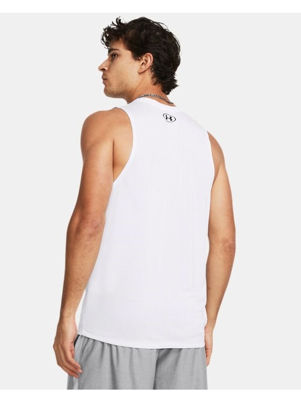 Canottiera Sportiva Under Armour UA TECH Uomo - Bianco