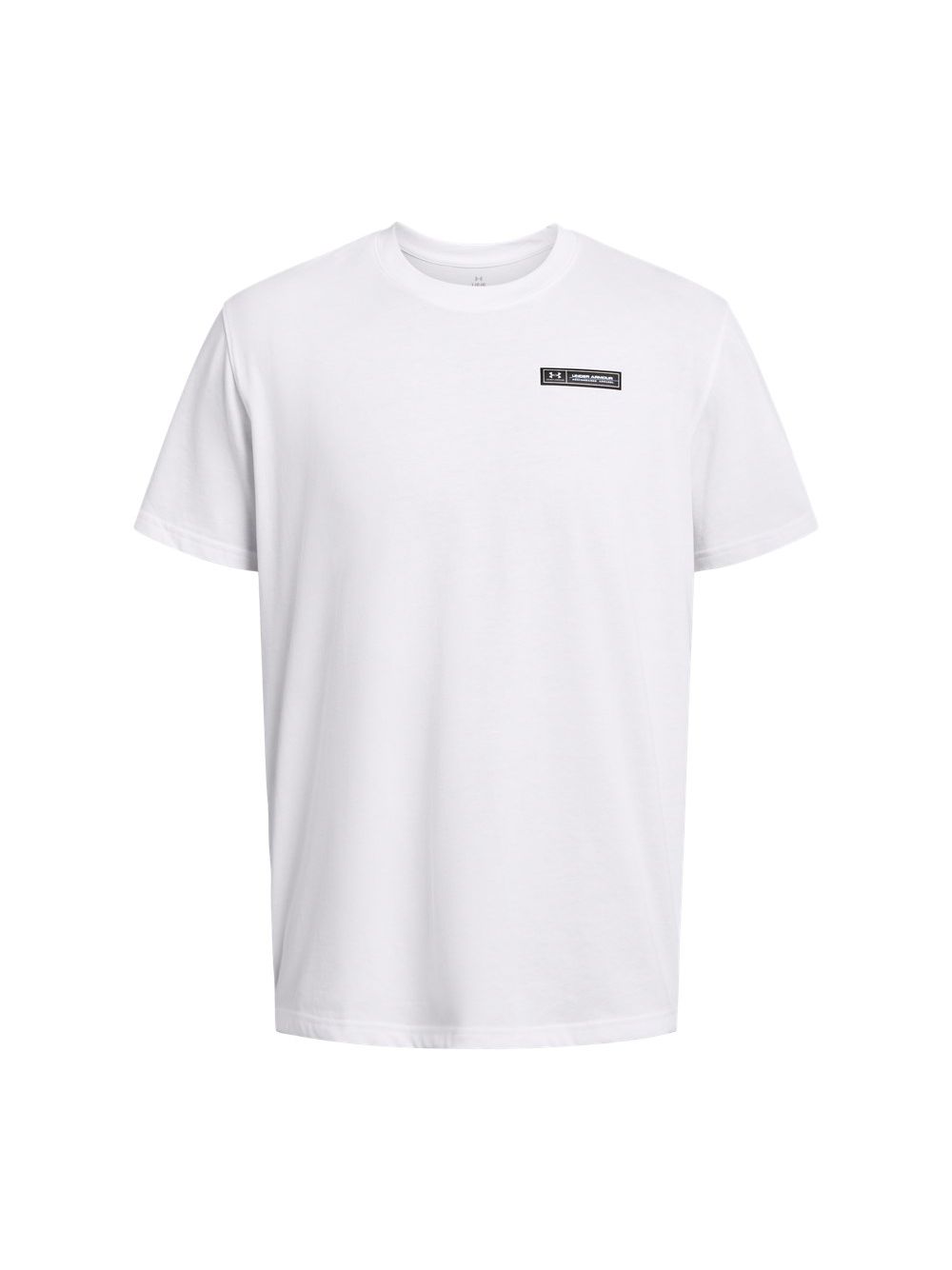T-shirt Sportiva Under Armour UA Heavyweight Armour Label Uomo - Bianco