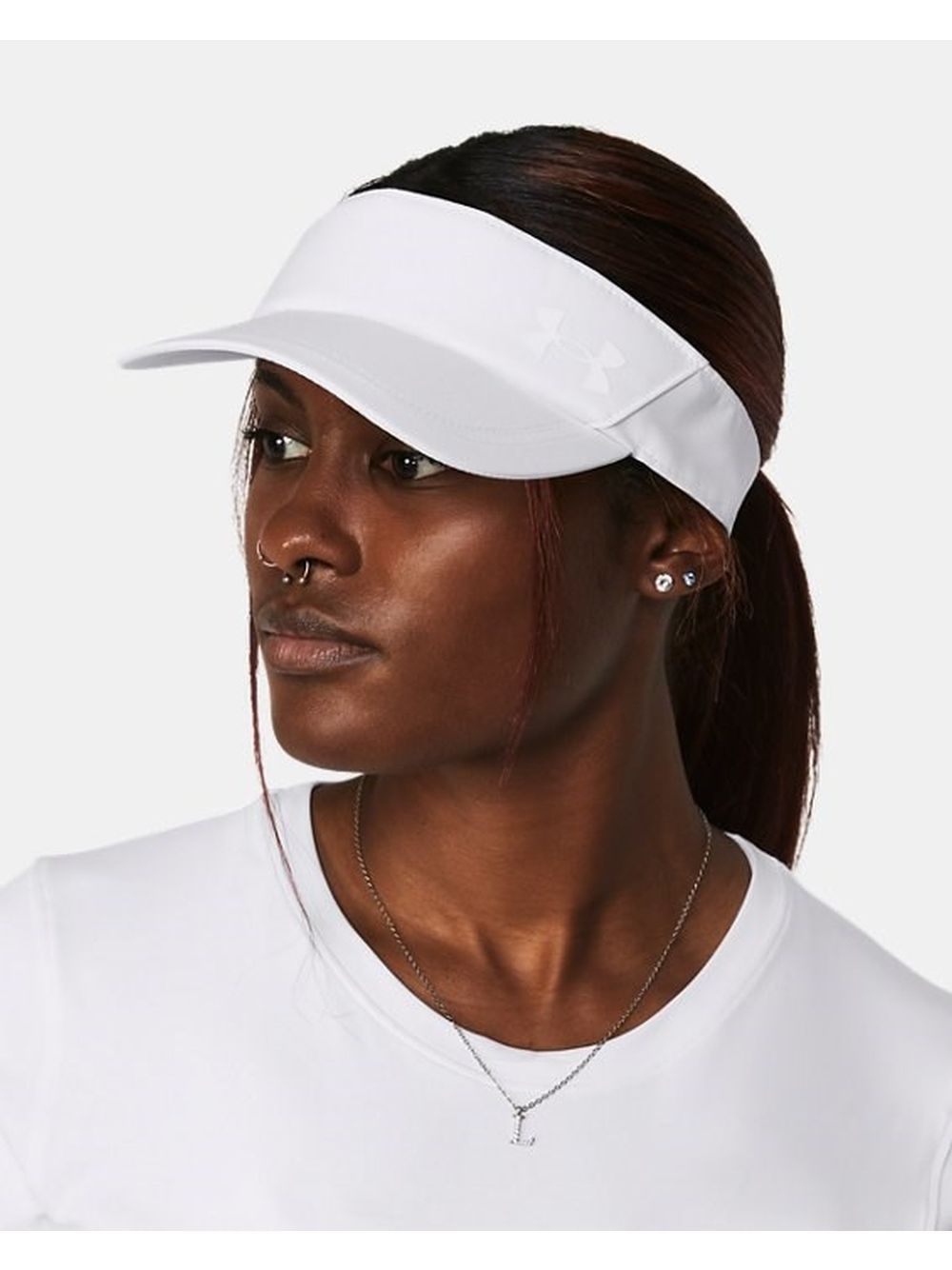 Visiera Under Armour UA Velociti Donna - Bianco